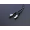 Manhattan USB-C uz USB-C kabelis 240 W 2 m vīr. uz vīr. melns 480 Mb/s