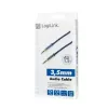 Audio kabelis LogiLink CA10150 1.5 m 3.5 mm zils