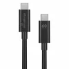 USB kabelis MediaRange MRCS213 1,2m USB 3.2 Gen 1 USB C Melns