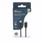 USB kabelis MediaRange MRCS213 1,2m USB 3.2 Gen 1 USB C Melns
