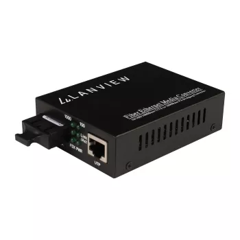 Lanview LVN-MED-SC-1000BASE-X tīkla datu nesēja pārveidotājs
