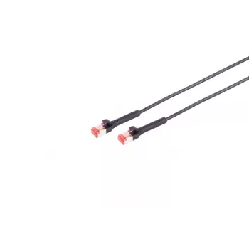 Tīkla kabelis Lanview LV-6AFTP-FLEX-ANG-03B RJ45 Cat6A 3 m Melns