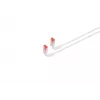 Tīkla kabelis Lanview LV-6AFTP-FLEX-ANG-005W RJ45 Cat6A 5m Balts