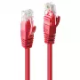 Lindy 0.5m Cat.6 U/UTP tīkla kabelis, sarkans