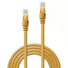Lindy 0.5m CAT6 U/UTP tīkla kabelis, dzeltens