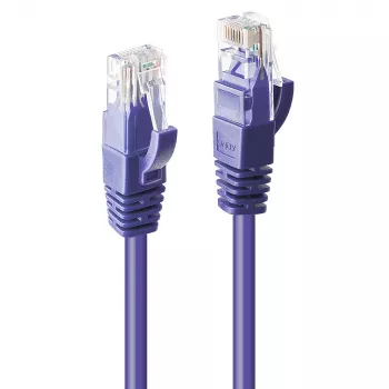 Tīkla kabelis Lindy 3m Cat.6 RJ-45 U/UTP violets