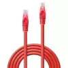 Lindy 48180 tīkla kabelis sarkans 0,3 m Cat6 U/UTP (UTP)