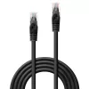 Lindy 48197 tīkla kabelis Melns 10 m Cat6 U/UTP (UTP)