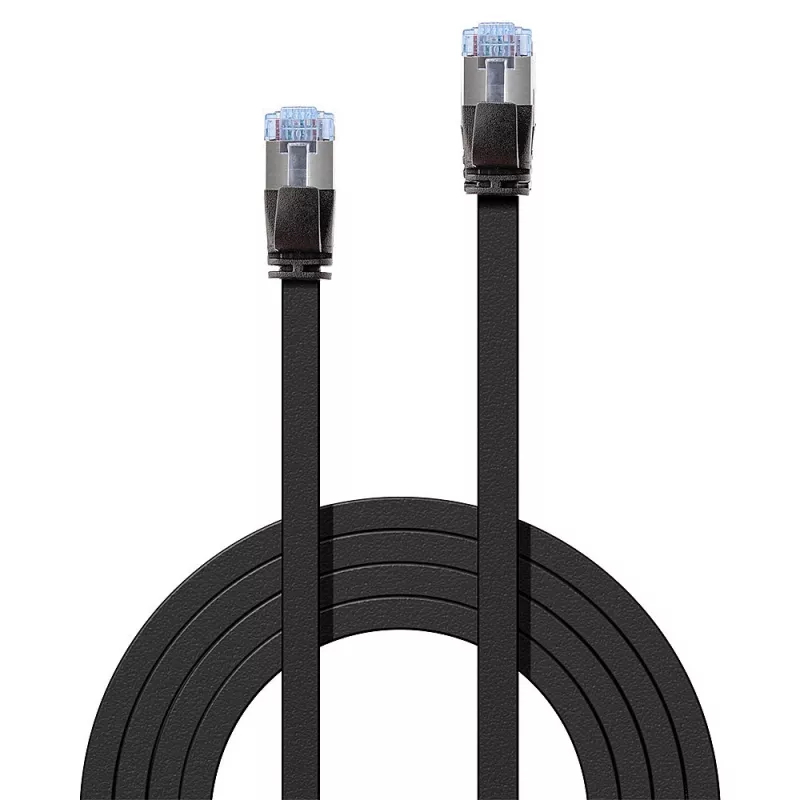 Lindy 47482 tīkla kabelis melns 2 m Cat6a U/FTP (STP)