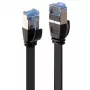 Lindy 47485 tīkla kabelis, melns, 10 m, Cat6a U/FTP (STP)