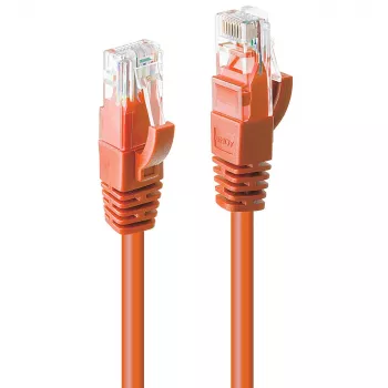 Lindy 0,3 m Cat.6 U/UTP tīkla kabelis, oranžs