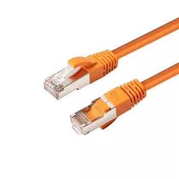 Microconnect MC-SFTP6A01O tīkla kabelis Oranžs 1 m Cat6a S/FTP (S-STP)