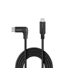 Lindy 1 m USB 3.2 Type C kabelis, 90° leņķis, 10 Gbps
