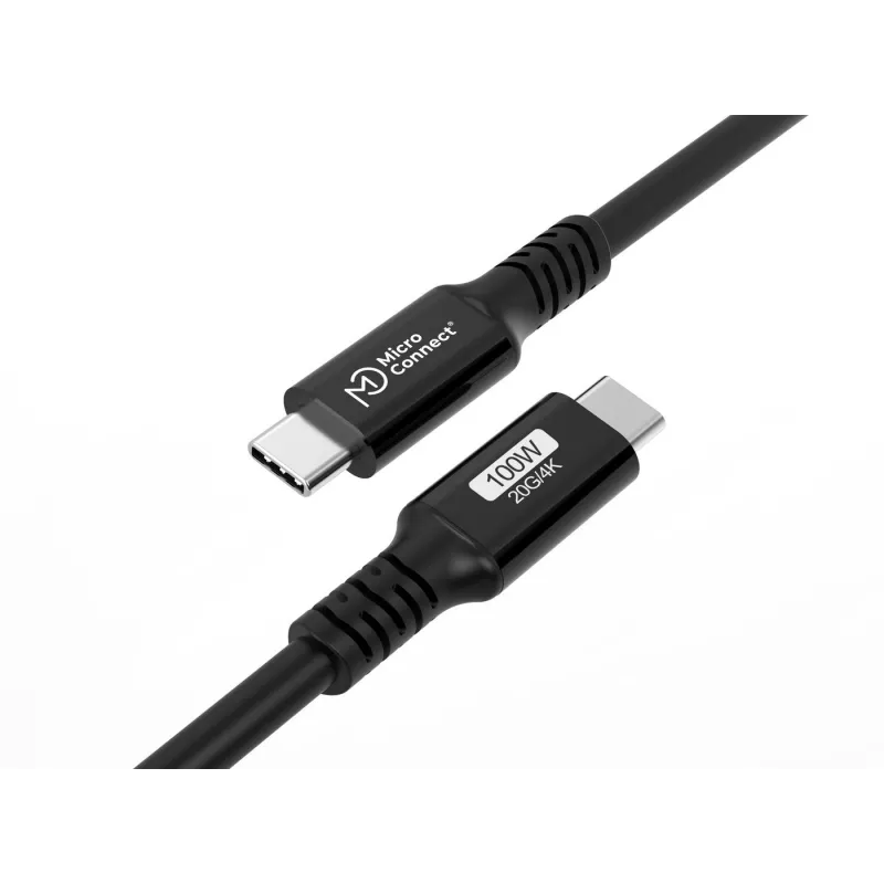 Microconnect MC-USBCC7 USB kabelis USB 3.2 Gen 2x2 7 m USB C Melns