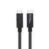Microconnect ECO-USB3.2CC1.5 USB kabelis USB 3.2 Gen 2x2 1.5 m USB C Melns