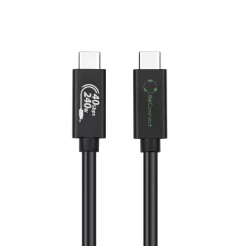 USB4 kabelis MicroConnect ReConnect ECO-USB4CC1 — USB4 datu/uzlādes kabelis (modelis ECO-USB4CC1)