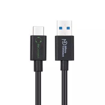 Microconnect ECO-USB3.1CA2 USB kabelis USB 3.2 Gen 1 (3.1 Gen 1) 2 m USB C melns