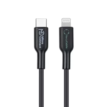 Microconnect ECO-USB3.1CL2 Lightning kabelis 2m Melns USB C