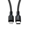 Microconnect ECO-USB3.1CL2 Lightning kabelis 2m Melns USB C
