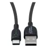 Microconnect ECO-USB3.1CCHAR3B USB kabelis USB 2.0 3 m USB A USB C Melns
