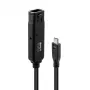 Lindy 43405 USB kabelis USB 3.2 Gen 2 (3.1 Gen 2) 5 m USB C melns
