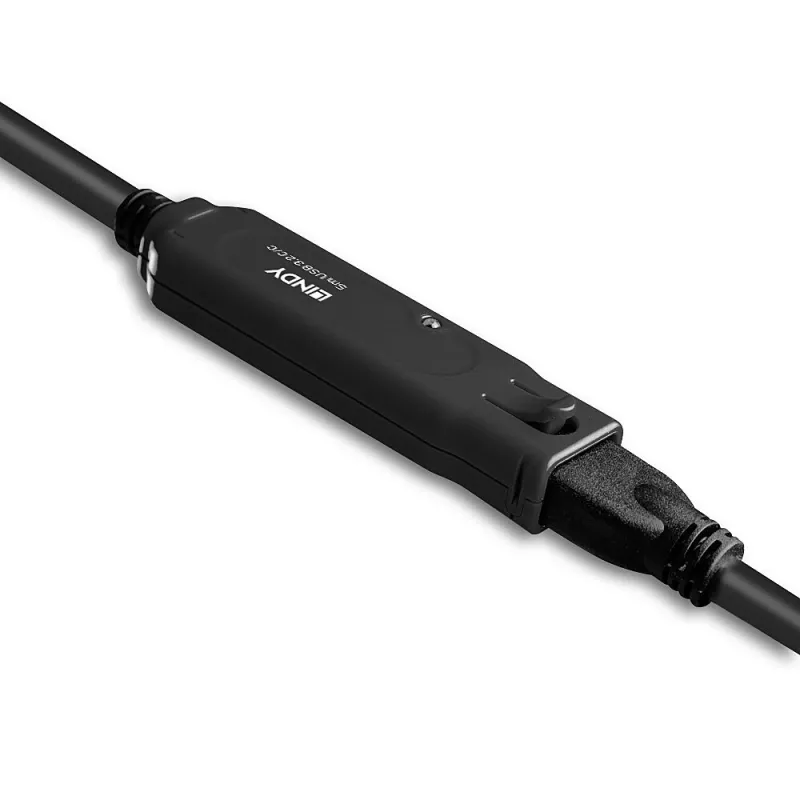 Lindy 43405 USB kabelis USB 3.2 Gen 2 (3.1 Gen 2) 5 m USB C melns