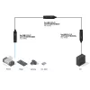 Lindy 43405 USB kabelis USB 3.2 Gen 2 (3.1 Gen 2) 5 m USB C melns
