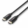 Lindy 100m šķiedru optikas hibrīda HDMI 8K60 kabelis 48 Gbit/s melns