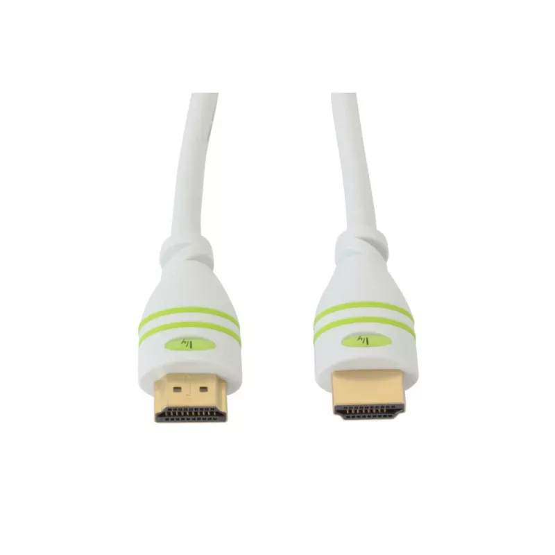 Techly 3m ātrdarbīgs HDMI kabelis ar Ethernet A/A M/M balts ICOC HDMI-4-030WH