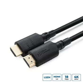 HDMI kabelis MicroConnect MC-HDM19193V2.0LSZH — 4K, V2.0, LSZH