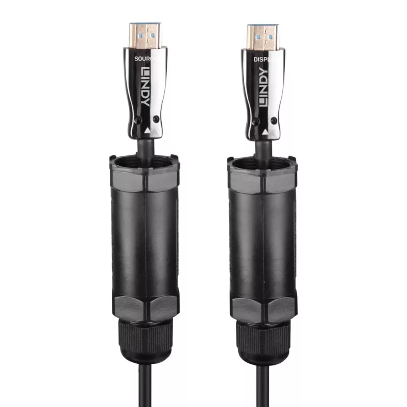 Lindy 38530 HDMI kabelis 30 m HDMI Type A (Standard) melns