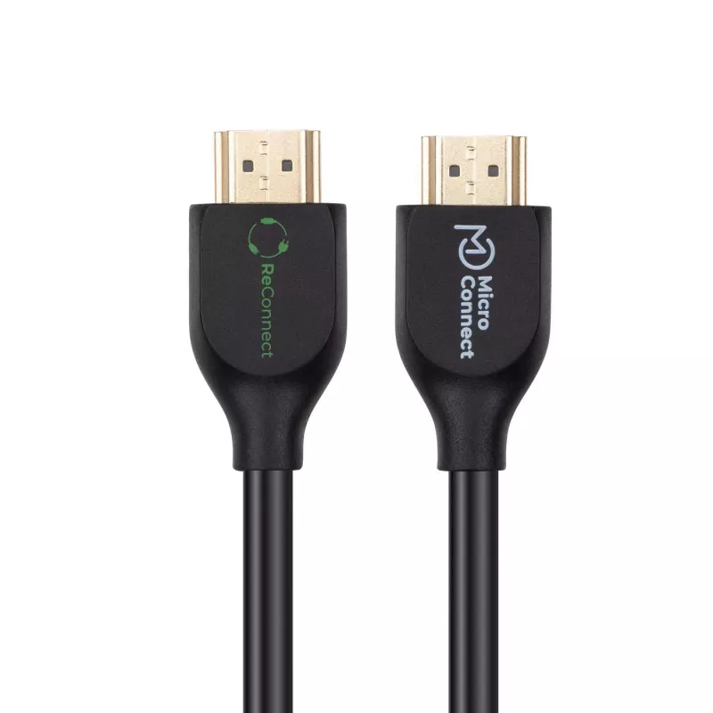 Microconnect ECO-MC-HDM19193V2.0 HDMI kabelis 3 m HDMI Type A (Standard) melns