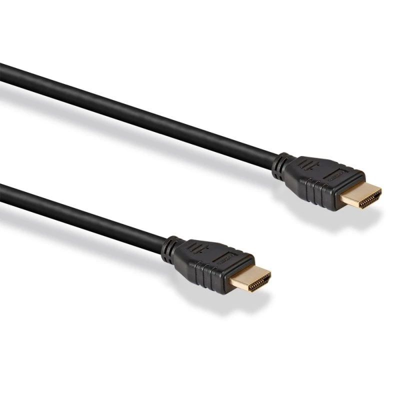 HDMI kabelis Lindy 2m 4K@60Hz, HDMI Type A vīr.–vīr., HDMI 2.1, 18 Gbit/s, zeltīti kontakti, melns