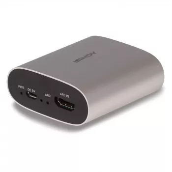 HDMI ARC audio ekstraktors Lindy 38363 Micro-USB 500 mA 5 V