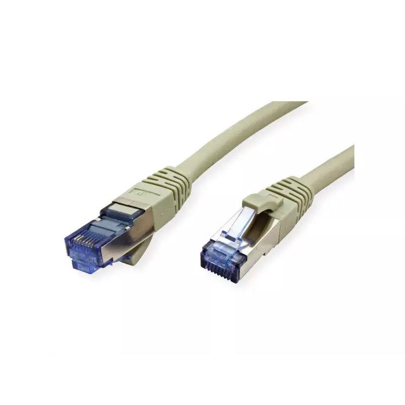 Tīkla kabelis VALUE 21.99.0859 RJ-45 Cat6a 0,15 m Pelēks