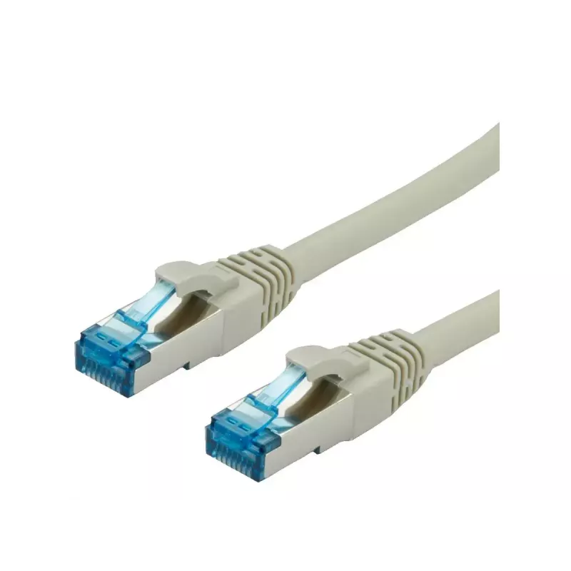Tīkla kabelis VALUE 21.99.0859 RJ-45 Cat6a 0,15 m Pelēks
