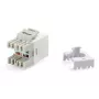 Equip Cat.6 Neekranēta Keystone Kontaktligzda LSA, Slaidais Tips, Balts
