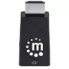 Manhattan HDMI uz VGA (ar audio) pārveidotājs, 1080p, vīrišķais uz sievišķo, mikro-USB strāvas ieejas ports papildu strāvai, ja nepieciešams, melns, trīs gadu garantija