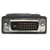 Manhattan HDMI uz DVI-D 24+1 kabelis, 1 m, vīrišķais-vīrišķais, melns, duālā saite, saderīgs ar DVD-D, mūža garantija, ekvivalents HDDVIMM1M