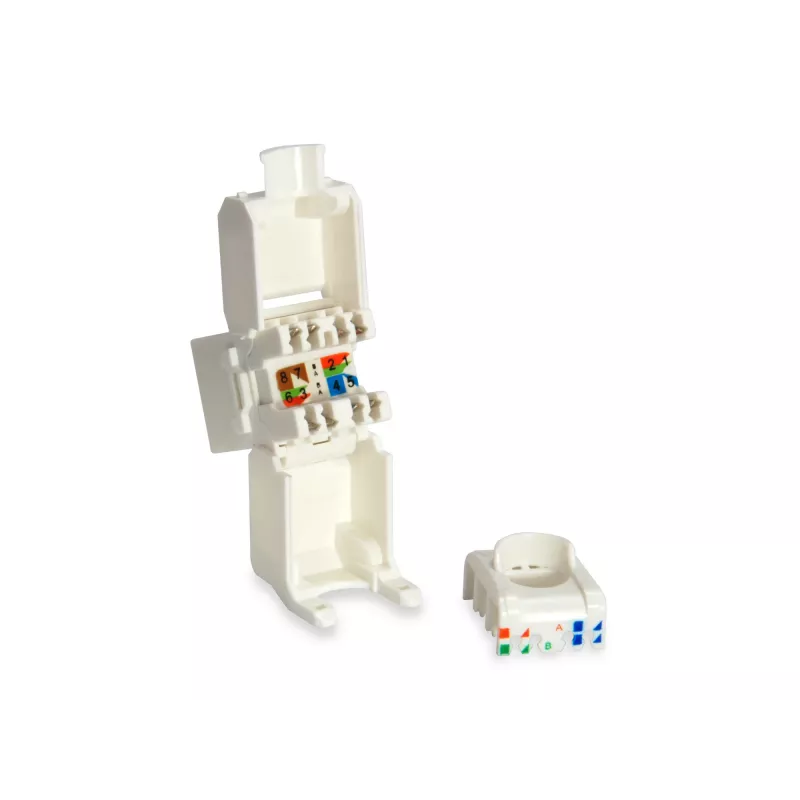 Cat.6 neekranēta Keystone ligzda bez instrumenta Equip 769216