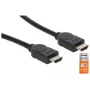 HDMI vīriešu-vīriešu kabelis Manhattan HDMM2MP 1,8 m melns