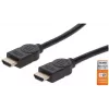 HDMI vīriešu-vīriešu kabelis Manhattan HDMM2MP 1,8 m melns