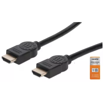 HDMI kabelis ar Ethernet Manhattan HDMM3MP