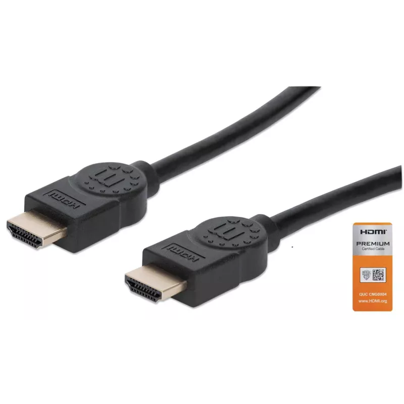 HDMI kabelis ar Ethernet Manhattan HDMM3MP