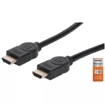 HDMI kabelis Manhattan HDMM5MP 5m vīriešu pret vīriešu