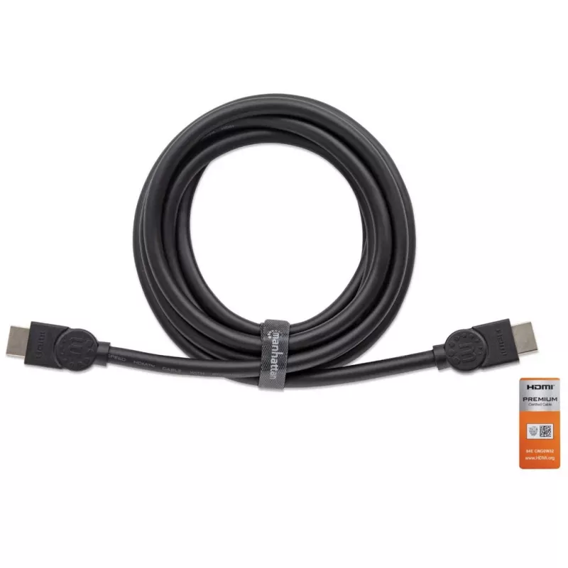 HDMI kabelis Manhattan HDMM5MP 5m vīriešu pret vīriešu
