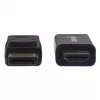Manhattan DisplayPort 1.1 uz HDMI kabelis, 1080p@60Hz, 1m, vīrs pret vīru, DP ar fiksatoru, melns, nav divvirzienu, trīs gadu garantija