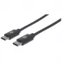 USB-C kabelis Manhattan USB2CC1M 1m vīriešu–vīriešu