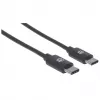 USB-C kabelis Manhattan USB2CC1M 1m vīriešu–vīriešu