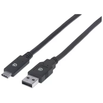 USB-C uz USB-A kabelis Manhattan 354974 2 m vīrieša-vīrieša